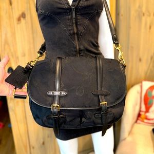 Gorgeous New Ralph Lauren Collection  equestrian black fabric harness